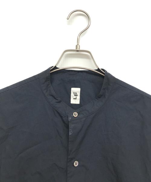 LE（エルイー）LE (エルイー) SLIM RG SHIRTS ネイビー サイズ:3の古着・服飾アイテム