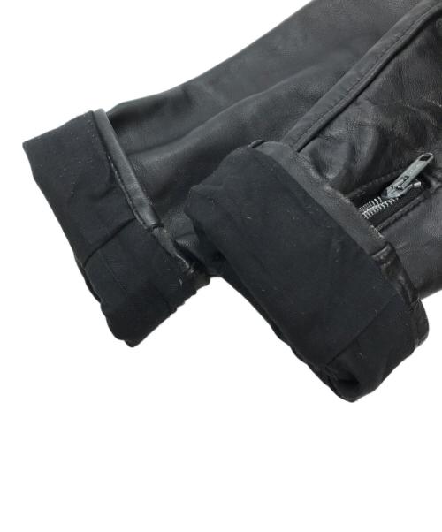 Schott（ショット）Schott (ショット) ダブルライダースジャケット ブラック サイズ:36の古着・服飾アイテム