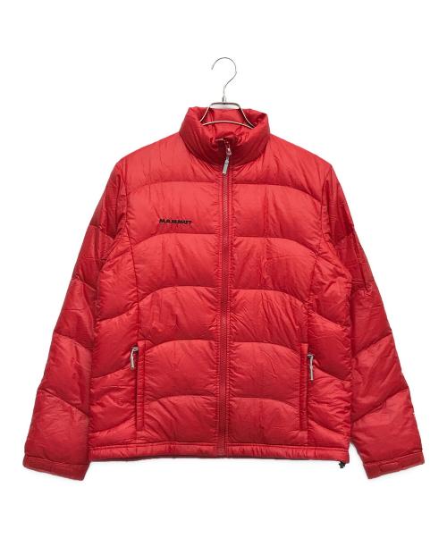 MAMMUT（マムート）MAMMUT (マムート) ダウンジャケット レッド サイズ:LARGEの古着・服飾アイテム