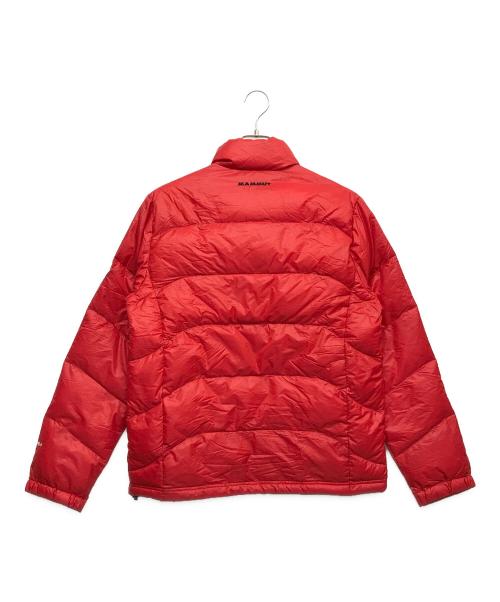 MAMMUT（マムート）MAMMUT (マムート) ダウンジャケット レッド サイズ:LARGEの古着・服飾アイテム