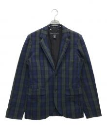 Marc by Marc Jacobs（マークバイマークジェイコブス）の古着「2Bチェックジャケット」｜ネイビー