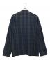 Marc by Marc Jacobs (マークバイマークジェイコブス) 2Bチェックジャケット ネイビー サイズ:XS：4000円