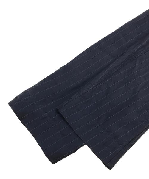 tim.（ティム）tim. (ティム) シルクキュプラシャツWジャケット ネイビー サイズ:2の古着・服飾アイテム