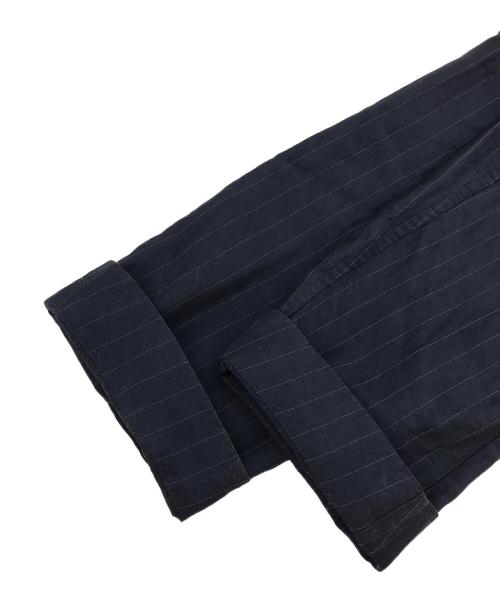 tim.（ティム）tim. (ティム) シルクキュプラシャツWジャケット ネイビー サイズ:2の古着・服飾アイテム