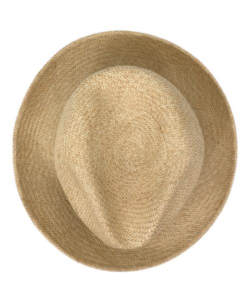 GENUINE PANAMA HAT（ジェニュインパナマハット）GENUINE PANAMA HAT (ジェニュインパナマハット) パナマハット ベージュ サイズ:Mの古着・服飾アイテム