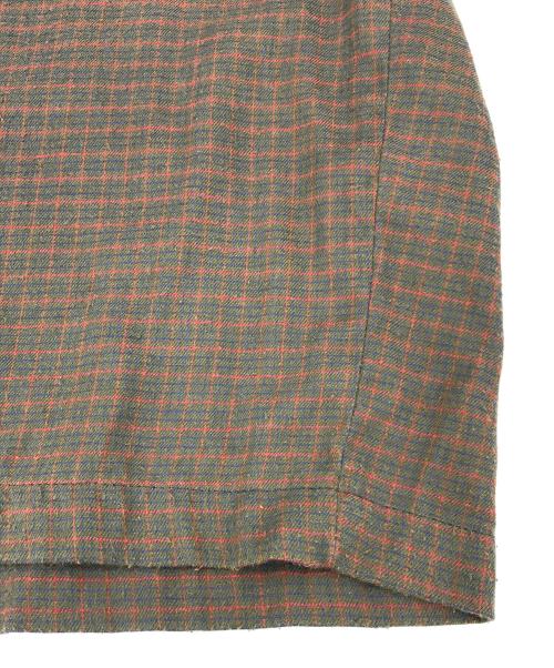 stussy（ステューシー）stussy (ステューシー) オープンカラーシャツ ブラウン サイズ:Lの古着・服飾アイテム