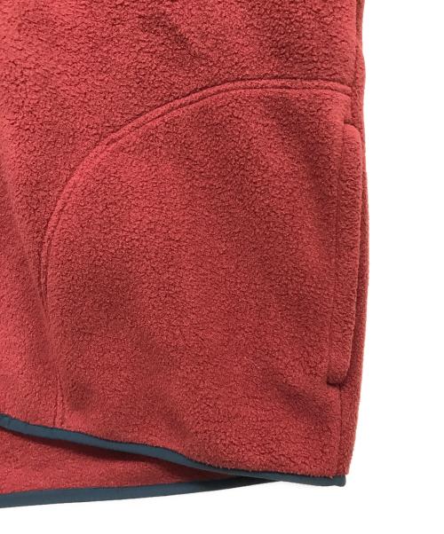 Patagonia（パタゴニア）Patagonia (パタゴニア) シンチラフリースカーディガン レッド サイズ:Mの古着・服飾アイテム