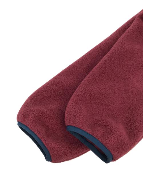 Patagonia（パタゴニア）Patagonia (パタゴニア) シンチラフリースカーディガン レッド サイズ:Mの古着・服飾アイテム