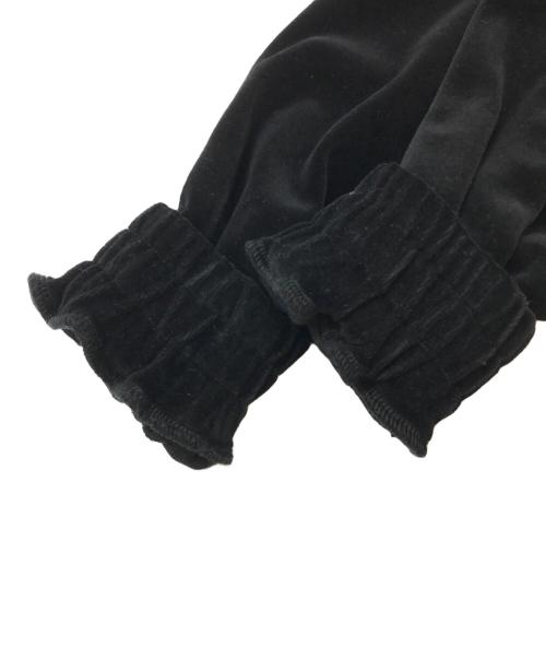 Graphpaper（グラフペーパー）Graphpaper (グラフペーパー) Compact Velour Track Jacket ブラック サイズ:1の古着・服飾アイテム