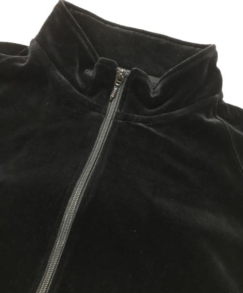 Graphpaper（グラフペーパー）Graphpaper (グラフペーパー) Compact Velour Track Jacket ブラック サイズ:1の古着・服飾アイテム