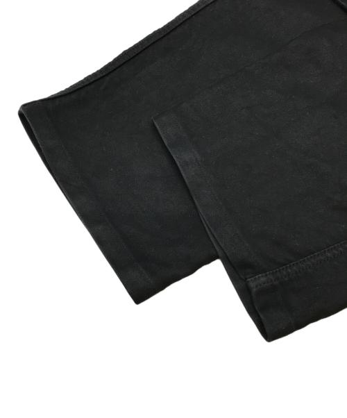 OUTIL（ウティ）OUTIL (ウティ) シンチバックモールスキンパンツ ブラックの古着・服飾アイテム