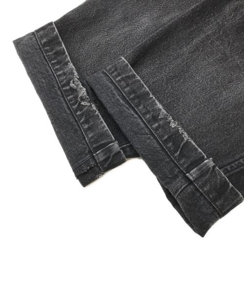 COMOLI（コモリ）COMOLI (コモリ) デニムオーバーパンツ ブラック サイズ:2の古着・服飾アイテム