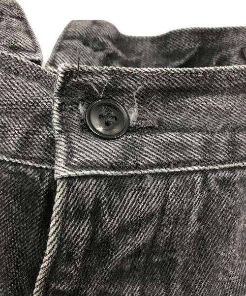 COMOLI（コモリ）COMOLI (コモリ) デニムオーバーパンツ ブラック サイズ:2の古着・服飾アイテム
