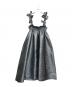 Bibiy. (ビビィ) MIMI RIBBON SKIRT DARK GRAY シルバー サイズ:F：7000円