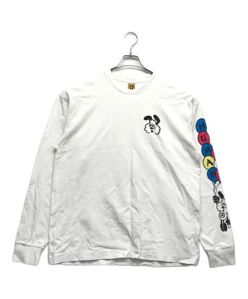 HUMAN MADE（ヒューマンメイド）HUMAN MADE (ヒューマンメイド) VERDY “VICK” (ベルディ― ヴィック) プリントカットソー ホワイト サイズ:XLの古着・服飾アイテム