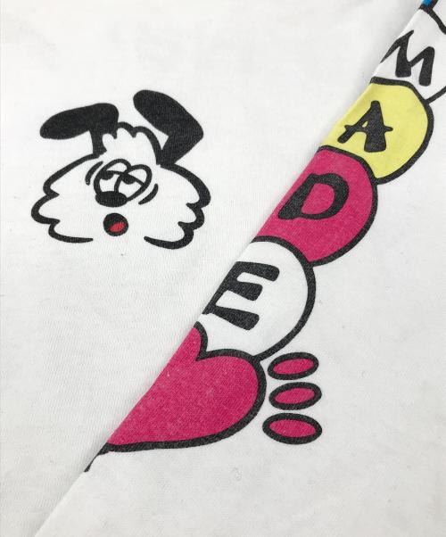 HUMAN MADE（ヒューマンメイド）HUMAN MADE (ヒューマンメイド) VERDY “VICK” (ベルディ― ヴィック) プリントカットソー ホワイト サイズ:XLの古着・服飾アイテム