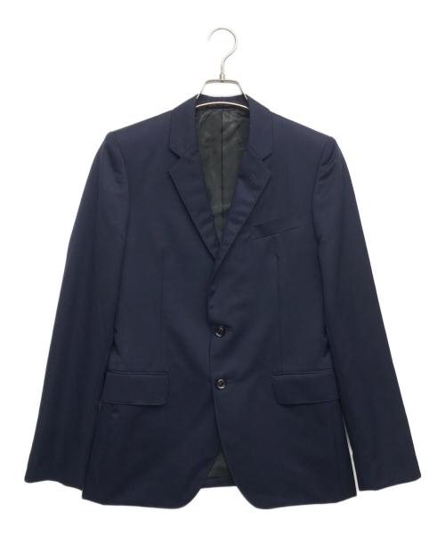 JOHN LAWRENCE SULLIVAN（ジョン ローレンス サリバン）JOHN LAWRENCE SULLIVAN (ジョン ローレンス サリバン) ウール2Bジャケット ネイビー サイズ:42の古着・服飾アイテム