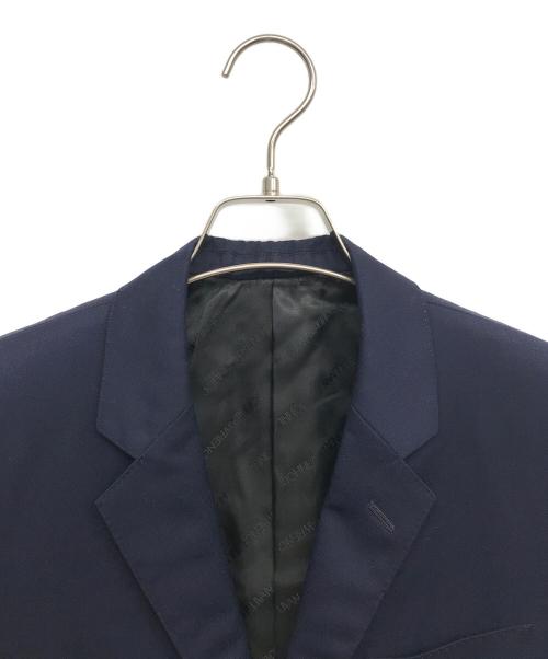 JOHN LAWRENCE SULLIVAN（ジョン ローレンス サリバン）JOHN LAWRENCE SULLIVAN (ジョン ローレンス サリバン) ウール2Bジャケット ネイビー サイズ:42の古着・服飾アイテム