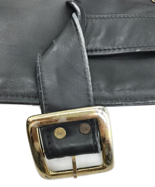 Schott（ショット）Schott (ショット) ダブルライダースジャケット ブラック サイズ:36の古着・服飾アイテム