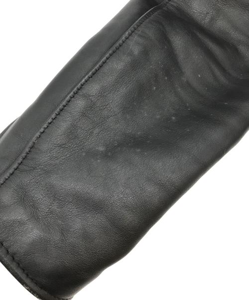 Schott（ショット）Schott (ショット) ダブルライダースジャケット ブラック サイズ:36の古着・服飾アイテム