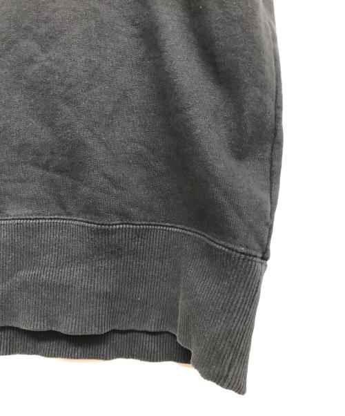 KUON（クオン）KUON (クオン) BORO BANDED ARM SWEATSHIRT ブルー サイズ:MEDIUMの古着・服飾アイテム