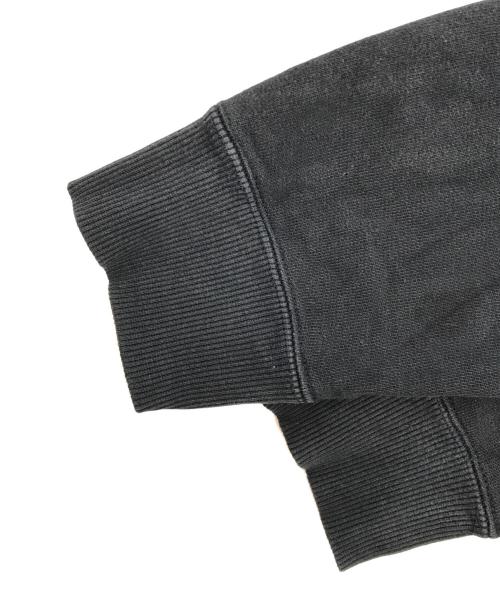 KUON（クオン）KUON (クオン) BORO BANDED ARM SWEATSHIRT ブルー サイズ:MEDIUMの古着・服飾アイテム