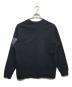 KUON (クオン) BORO BANDED ARM SWEATSHIRT ブルー サイズ:MEDIUM：8000円