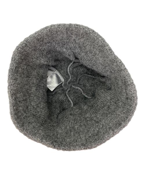 DIOR HOMME（ディオール オム）Dior Homme (ディオール オム) ノルディック柄 ウール ニットキャップ グレーの古着・服飾アイテム