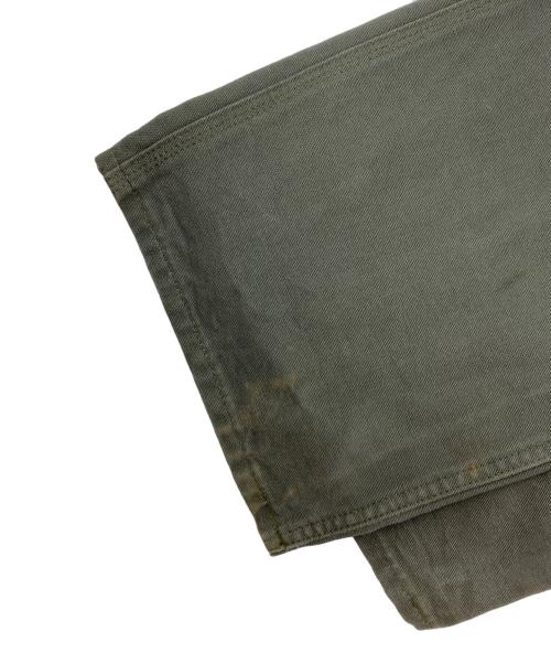 CarHartt（カーハート）CarHartt (カーハート) ウォッシュド ダック ペインターパンツ オリーブ サイズ:34×30の古着・服飾アイテム