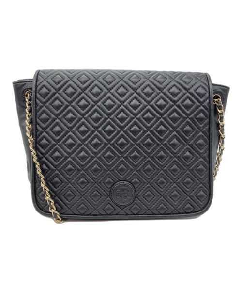 TORY BURCH（トリーバーチ）TORY BURCH (トリーバーチ) キルティングチェーンワンショルダーバッグ ブラックの古着・服飾アイテム