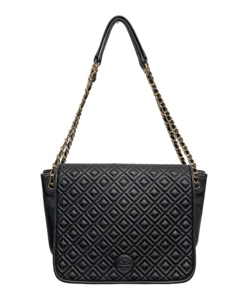 TORY BURCH（トリーバーチ）TORY BURCH (トリーバーチ) キルティングチェーンワンショルダーバッグ ブラックの古着・服飾アイテム