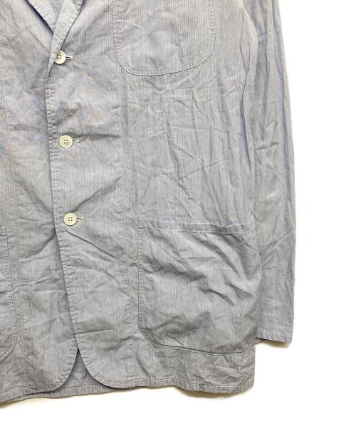 COMOLI（コモリ）COMOLI (コモリ) シャツテーラードジャケット ブルー サイズ:2の古着・服飾アイテム