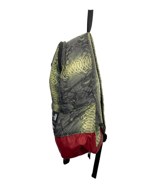 SUPREME（シュプリーム）Supreme (シュプリーム) THE NORTH FACE (ザ ノース フェイス) Snakeskin Lightweight Day Pack グリーンの古着・服飾アイテム