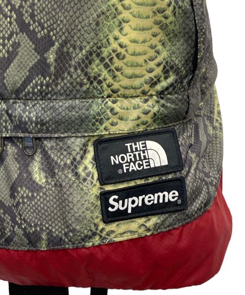 SUPREME（シュプリーム）Supreme (シュプリーム) THE NORTH FACE (ザ ノース フェイス) Snakeskin Lightweight Day Pack グリーンの古着・服飾アイテム