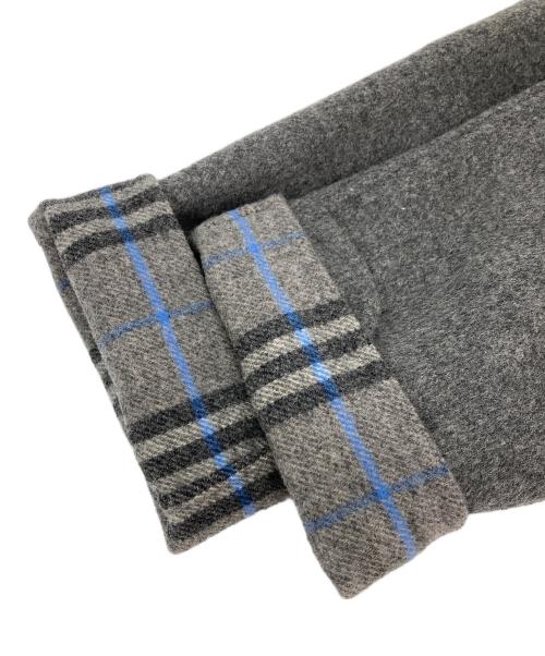 BURBERRY LONDON（バーバリーロンドン）BURBERRY LONDON (バーバリーロンドン) カシミヤブレンドコート グレー サイズ:9の古着・服飾アイテム