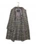 中古・古着 BURBERRY LONDON (バーバリーロンドン) カシミヤブレンドコート グレー サイズ:9：15000円