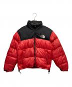 THE NORTH FACEザ ノース フェイス）の古着「ヌプシダウンジャケット」｜レッド