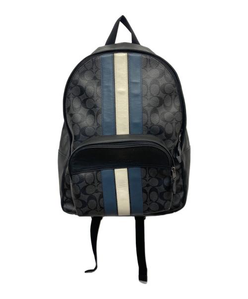 COACH（コーチ）COACH (コーチ) シグネチャーリュック ブラックの古着・服飾アイテム