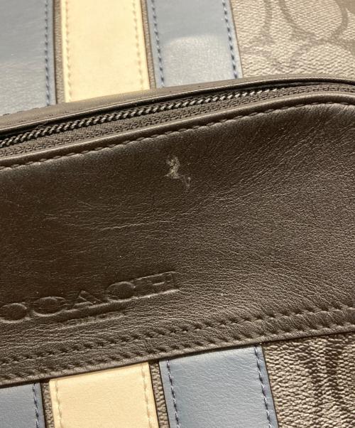 COACH（コーチ）COACH (コーチ) シグネチャーリュック ブラックの古着・服飾アイテム