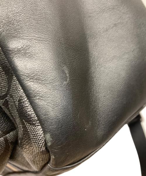 COACH（コーチ）COACH (コーチ) シグネチャーリュック ブラックの古着・服飾アイテム