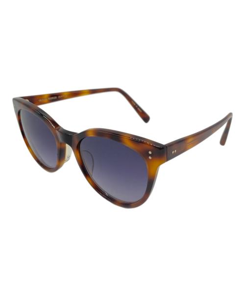 OLIVER PEOPLES（オリバーピープルズ）OLIVER PEOPLES (オリバーピープルズ) サングラス ブラウンの古着・服飾アイテム