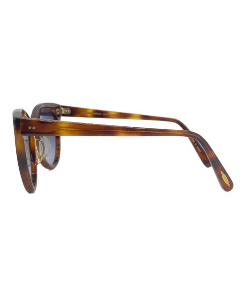 OLIVER PEOPLES（オリバーピープルズ）OLIVER PEOPLES (オリバーピープルズ) サングラス ブラウンの古着・服飾アイテム
