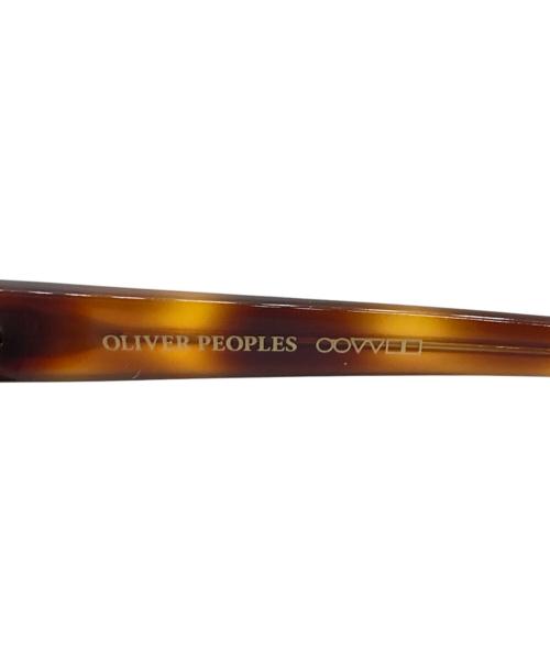 OLIVER PEOPLES（オリバーピープルズ）OLIVER PEOPLES (オリバーピープルズ) サングラス ブラウンの古着・服飾アイテム