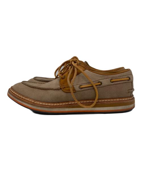 UGG（アグ）UGG (アグ) デッキシューズ ブラウン サイズ:26.0の古着・服飾アイテム