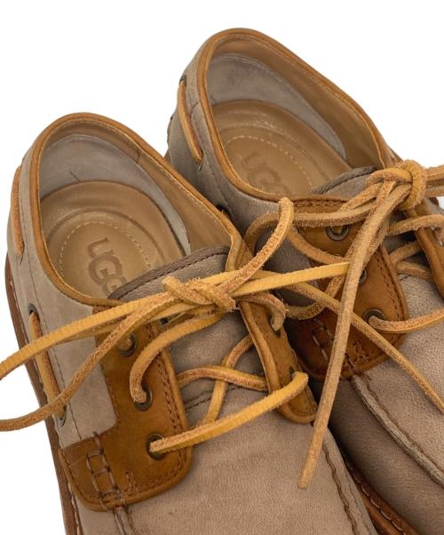 UGG（アグ）UGG (アグ) デッキシューズ ブラウン サイズ:26.0の古着・服飾アイテム