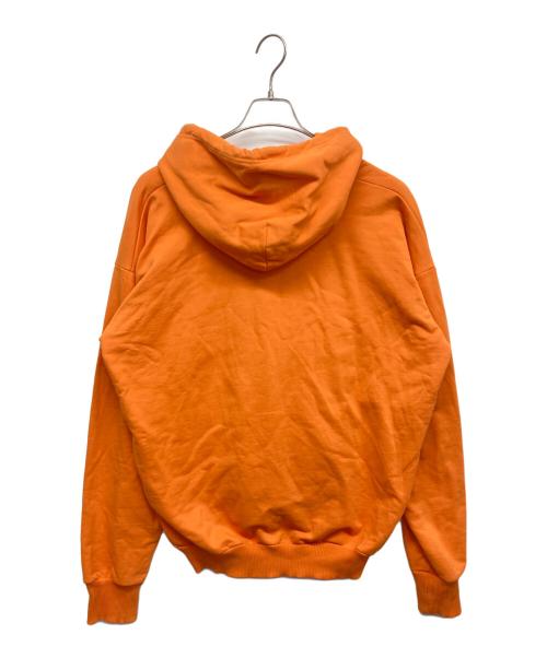 DIESEL（ディーゼル）DIESEL (ディーゼル) ロゴパーカー オレンジ サイズ:Lの古着・服飾アイテム