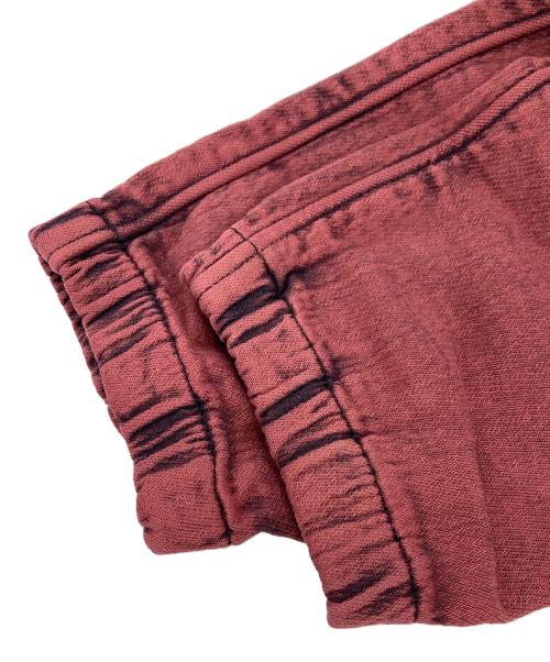 DIESEL（ディーゼル）DIESEL (ディーゼル) ジョグトラックデニムパンツ レッド サイズ:Sの古着・服飾アイテム