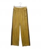 adidasアディダス）の古着「ベロアトラックパンツ」｜ブラウン