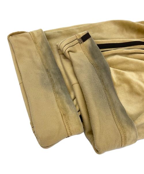 adidas（アディダス）adidas (アディダス) ベロアトラックパンツ ブラウン サイズ:Ｓの古着・服飾アイテム