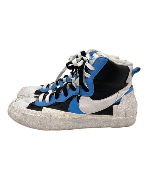 NIKE（ナイキ）NIKE (ナイキ) sacai (サカイ) BLAZER MID ブルー×ホワイト サイズ:26.5の古着・服飾アイテム